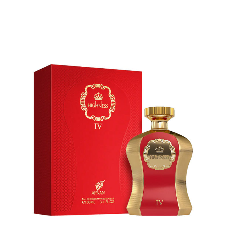 AFNAN HIGHNESS IV RED EAU DE PARFUM SPRAY-3.4 OZ