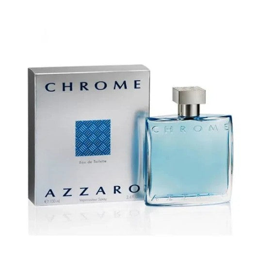 AZZARO CHROME EAU DE TOILETTE SPRAY 3.4oz (MEN)