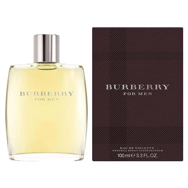 BURBERRY MEN EAU DE TOILETTE SPRAY-3.3oz