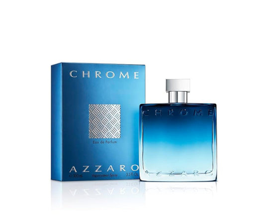 AZZARO CHROME EAU DE PARFUM SPRAY 3.4oz (MEN)