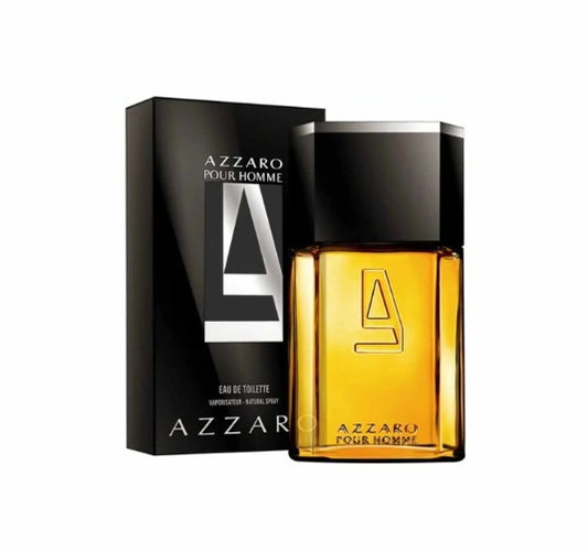 AZZARO POUR HOMME EAU DE TOILETTE SPRAY-3.4oz (MEN)