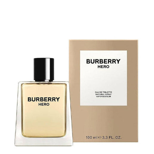 BURBERRY HERO EAU DE TOILETTE SPRAY-3.4oz (Men)
