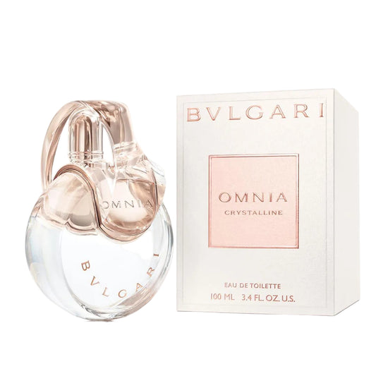 BVLGARI OMNIA CRYSTALLINE EAU DE TOILETTE SPRAY-3.4oz (Women)