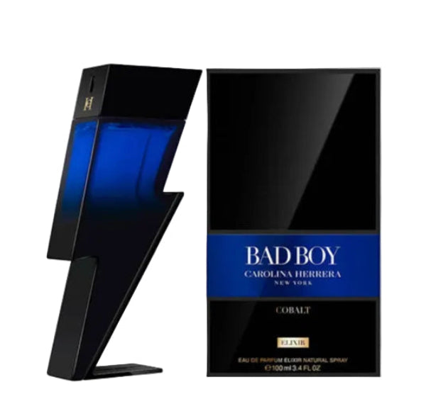 CAROLINA HERRERA BAD BOY COBALT ELIXIR EDP-3.4oz (Men)