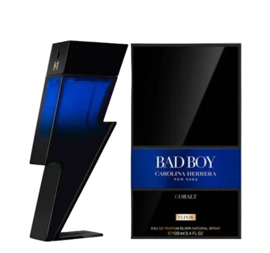 CAROLINA HERRERA BAD BOY COBALT ELIXIR EDP-3.4oz (Men)