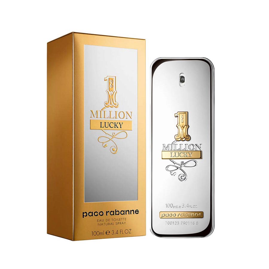 Paco Rabanne 1 Million Lucky Eau de toilette 3.4oz *New packaing*