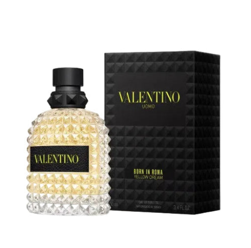 VALENTINO UOMO BORN IN ROMA YELLOW DREAM EDT- SPRAY 3.4oz (Men)